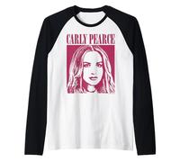 Carly Pearce Country Singer Portrait Raglan Baseball Tee