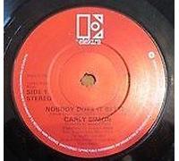 Carly Simon - NOBODY DOES IT BETTER 7 INCH (7" VINYL 45) GERMAN ELEKTRA 1977