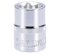 Carlyle Hand Tools Socket - External Star Standard - 1/2" Dr - E24