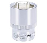 Carlyle Hand Tools Socket - Shallow - Metric Standard - 1/2" Dr - 26 mm