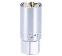 Carlyle Hand Tools Socket - Spark Plug SAE - Rubber Insert Standard - 1/2" Dr - 13/16"