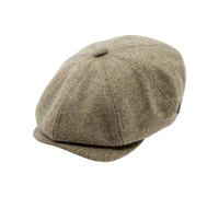 Carlyle Heath & Co. Carlyle Heath Plain Wool Mix Newsboy Cap - Large - Olive