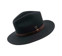 Carlyle Heath & Co. Carlyle Heath "The Jack" Fedora - Black - Large