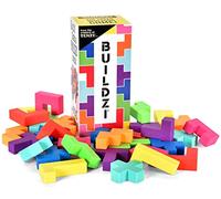 Carma Games | Buildzi | Speed Stacking Game | Ages 6+ | 2-4 Players | 10 Minutes Playing Time
