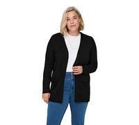 Carmakoma by Only CARESLY Women's Cardigan Plus Size 42/44 46/48 50/52 54, Black, 20/22