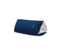 Carman Foldable Massage Pillow, 2 Vibrating Modes, Cordless, Navy Blue, C81227 in Midnight Carman Midnight