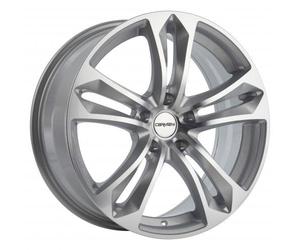 Carmani - 5 Arrow 7.5 x 17 ET42 5 x 120 CrystalSilver