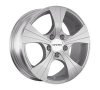 Carmani CA116516F50KS Bolt Circle 5.00 x 108.00 Offset 50 Hub Centering 63.40 Design 11 Rush, Crystal Silver