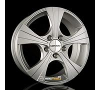 Carmani CA116516H549KS Bolt Circle 5.00 x 112.00 Offset 49 Hub Centering 66.60 Design 11 Rush, Crystal Silver