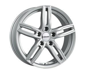 Carmani CA146516J45KS Bolt Circle 5.00 x 114.30 Offset 45 Hub Centering 72.60 Design 14 Paul, Crystal Silver
