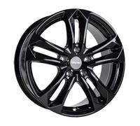 Carmani CA57517J48B Bolt Circle 5.00 x 114.30 Offset 48 Hub Centering 72.60 Design 5 Arrow, Black