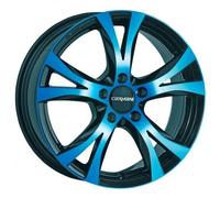 Carmani CA90818P42CLBP Bolt Circle 5.00 x 115.00 Offset 42 Hub Centering 70.30 Design 9 Compete, Light Blue Polish