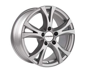 Carmani CA96516H442KS Bolt Circle 5.00 x 112.00 Offset 42 Hub Centering 57.10 Design 9 Compete, Crystal Silver