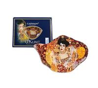 Carmani - Elegant Tea Bag Holder Dish in Teapot shape with 'Adele' by Gustav Klimt