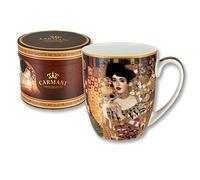 CARMANI - Porcelain Mug Decorated with 'Adele' by Gustav Klimt