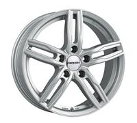 Carmani CA146516H442KS Bolt Circle 5.00 x 112.00 Offset 42 Hub Centering 57.10 Design 14 Paul, Crystal Silver
