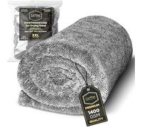 CarMax® - Original Twisted Loop Car Drying Towel - Double-Sided XXL - 90cm x 60cm 1400gsm Microfibre Towel for fast streak-free drying and detailing.