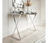 CARME Home Knightsbridge Silver Console Table
