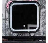 CARME HOME Monaco Nights Black LED Touch Sensor Mirror