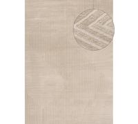 Carmel Beige-Cream Geometric Rug | 6050 - 200X290 cm