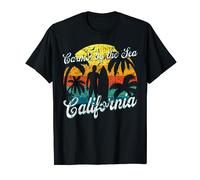 Carmel By The Sea California Beach Surfer Summer Vacation T-Shirt