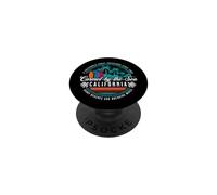 Carmel By The Sea California Sandy Beaches Breaking Waves PopSockets Adhesive PopGrip