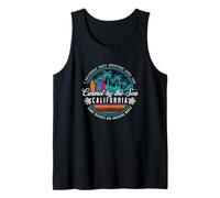 Carmel By The Sea California Sandy Beaches Breaking Waves Tank Top