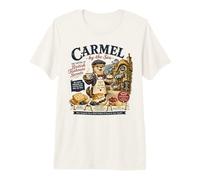 Carmel-by-the-Sea California Tea Lover- British Teahouse Premium T-Shirt