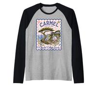 Carmel by the Sea Coastal Cottage Society California Raglan Baseball Tee