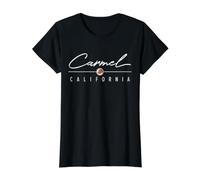 Carmel California (CA) Value Graphic T-Shirt, Women, Black, S