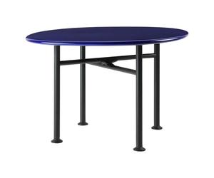 Carmel ceramic side table, OEO Studio Blue one size