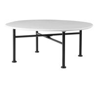 Carmel Coffee Table 75x75 Clam White