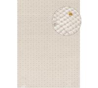 Carmel Cream-Gold Dots Rug | 6080 - 200X290 cm