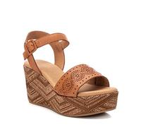CARMELA 68567, Wedge Heels Sandals, CAMEL,