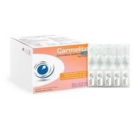 Carmelite Carmellose Sodium 0.5% Lubricant Eye Drops for Dry Eye Relief, Preservative-Free Single Dose Use Vials, 30 x 0.4 mL, Sterile Gentle Moisturising Drops