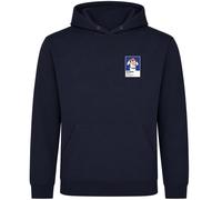 Carmelo Anthony Knicks Basketball Icon Frame Men's Hoodie - Navy / 3XL