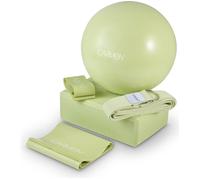 CARMEN 5-Piece Yoga Starter Kit - Green, Green