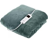 CARMEN C81148GRN Heating Blanket - Forest Green, 160 x 130 cm