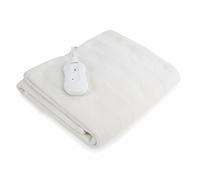 Carmen C81192 Single Heated Under Blanket with Overheat Protection, 40W, 120 x 60cm, White