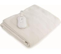 Carmen C81195 Single Heated Under Blanket with Overheat Protection, 35W, 135 x 65cm, White