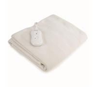 Carmen Single Heated Under Blanket with Overheat Protection, 35W, 135 x 65cm, White, C81195
