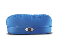 Carmen C81229 Vibrating Foot Massage Cushion with 2 Vibration Massage Modes, Cordless Operation, Navy Blue