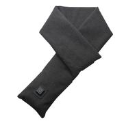 Heated Neck Scarf Grey Carmen Gil Light Grey One Size
