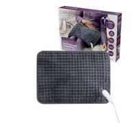 Carmen C81289GRY Comfort Electric Multipurpose Heated Pad, 4 Temperature Settings, Integrated Heating Technology, Machine Washable, 35cm x 40cm, 50W, Grey