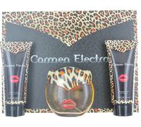 Carmen Electra For Women Set: EDP Spray 3.4oz+ BL 5.0oz+ SG 5.0oz New