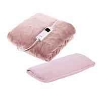 Carmen Blanket & Hot Water Bottle Bundle in Pink