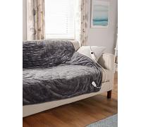 Carmen Luxury Heated Electric Throw - GREY