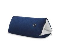 Carmen Foldable Massage Pillow with 2 Vibrating Massage Modes, Cordless Operation, Navy Blue, C81227