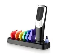 Carmen Hair Clipper Men's Signature Coloured Combs Cordless Usb Rechargeable