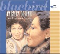 CARMEN MCRAE: SARAH: DEDICATED TO YOU - CD